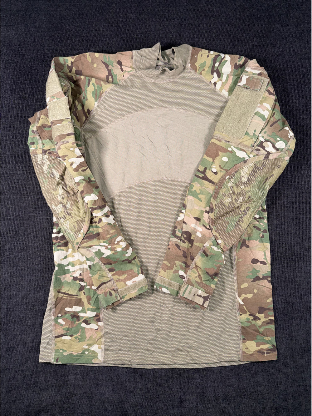 US Army Combat Flame Resistant Shirt Multicam Tactical Long Sleeve Top, XL